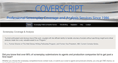 Desktop Screenshot of coverscript.com